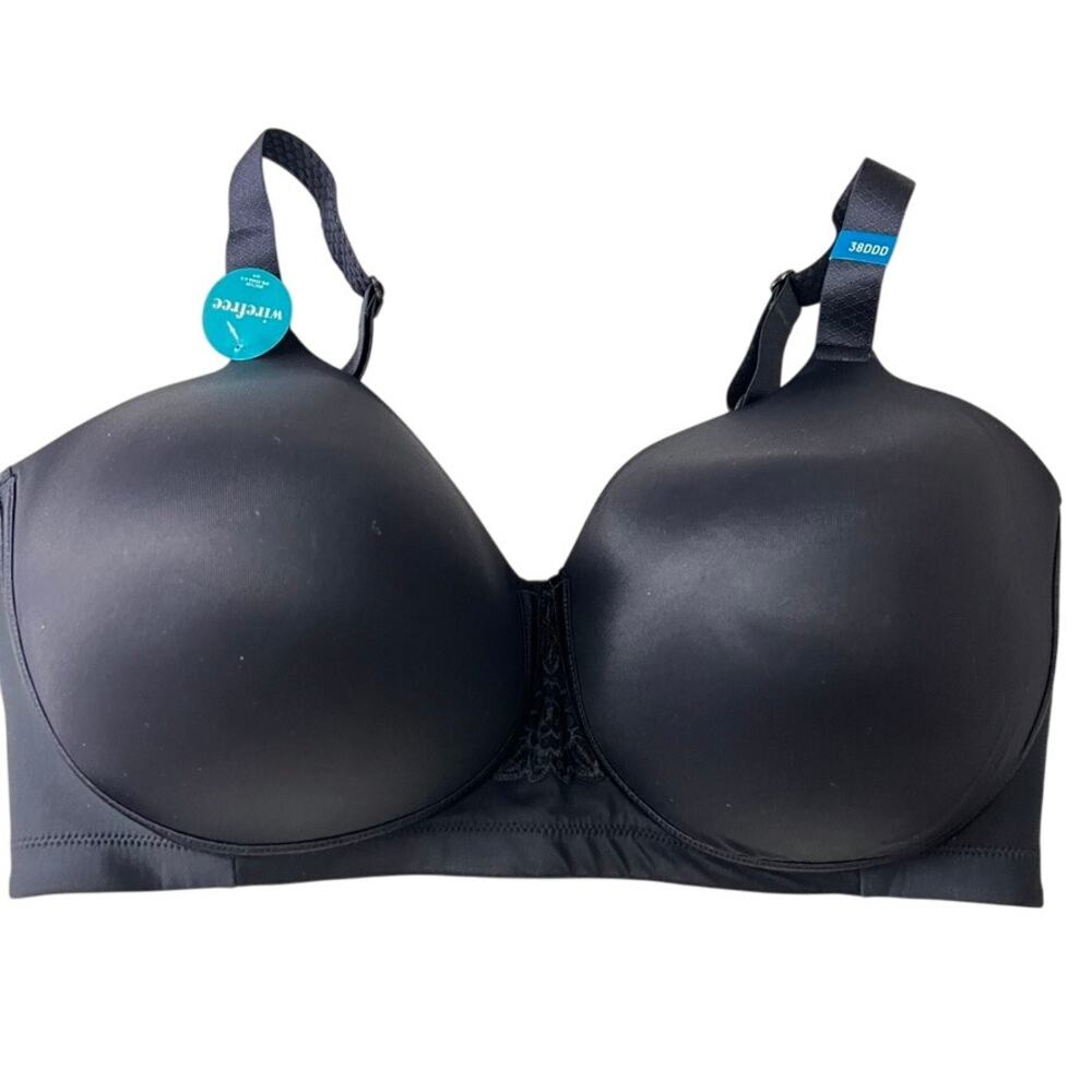 Vanity Fair Black Smooth T-Shirt Bra